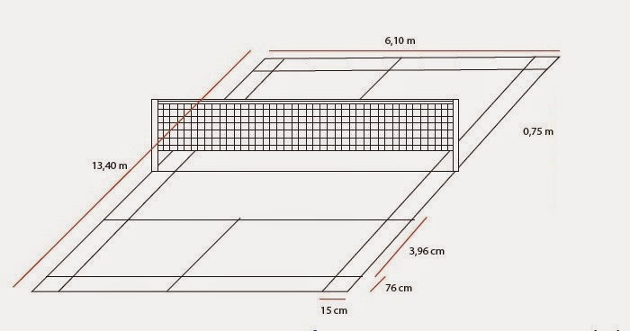 Detail Desain Lapangan Bulu Tangkis Nomer 43