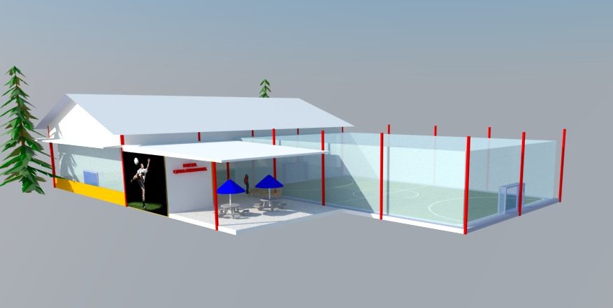 Detail Desain Lapangan Futsal Indoor Nomer 20