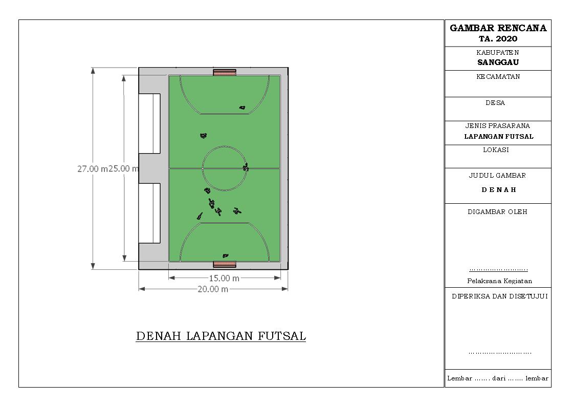 Detail Desain Lapangan Futsal Sederhana Nomer 15
