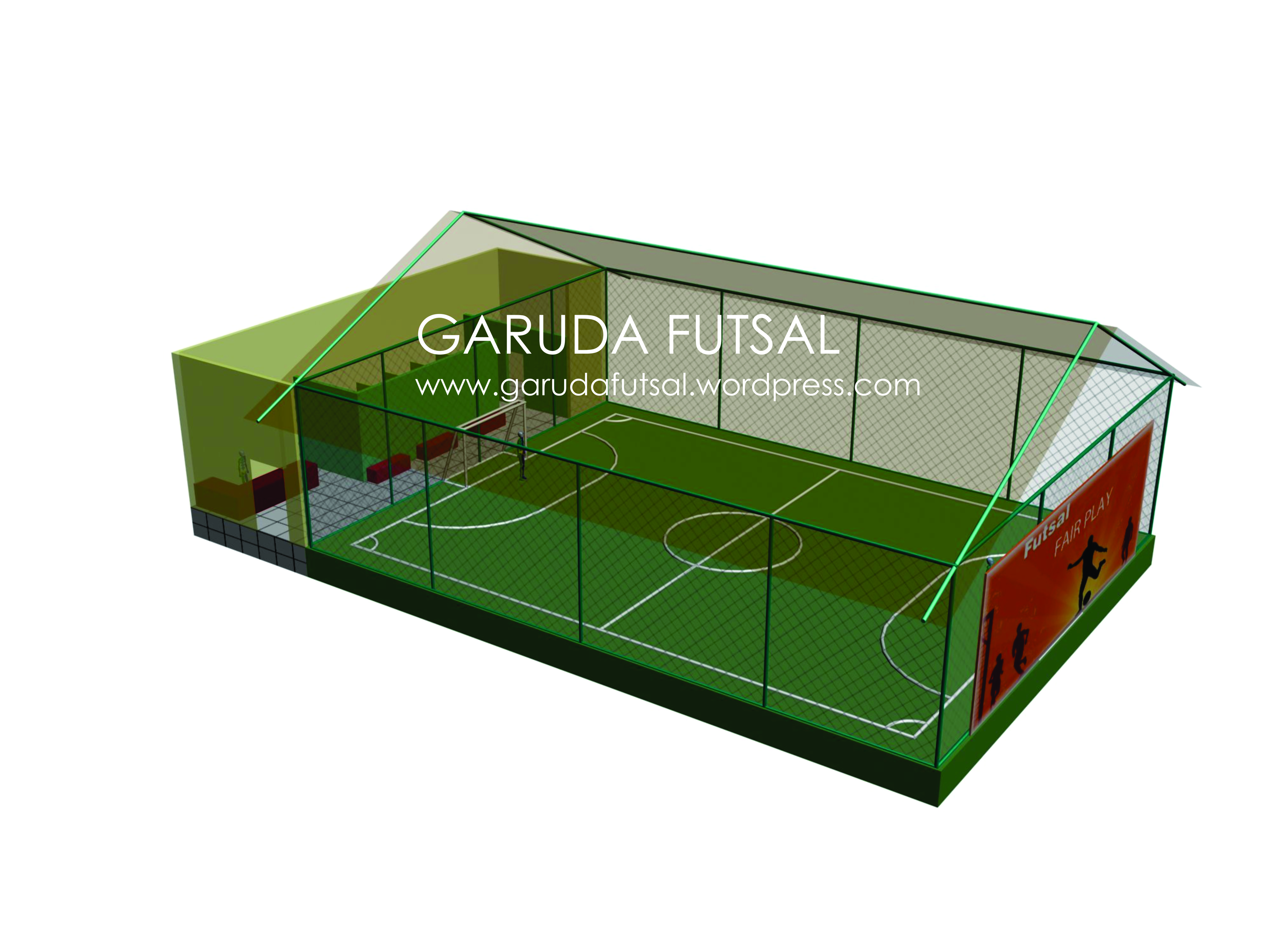 Detail Desain Lapangan Futsal Sederhana Nomer 16