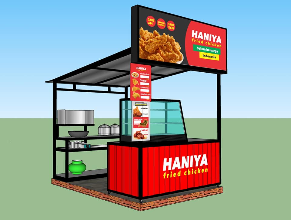 Detail Desain Mini Resto Fried Chicken Nomer 21