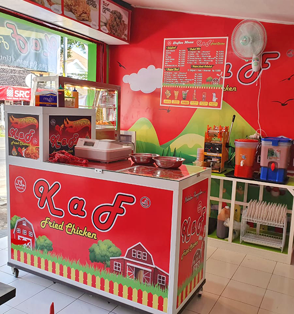 Detail Desain Mini Resto Fried Chicken Nomer 34