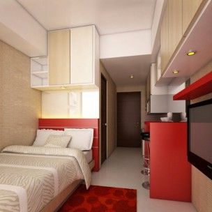 Detail Desain Minimalis Apartemen Studio Nomer 18