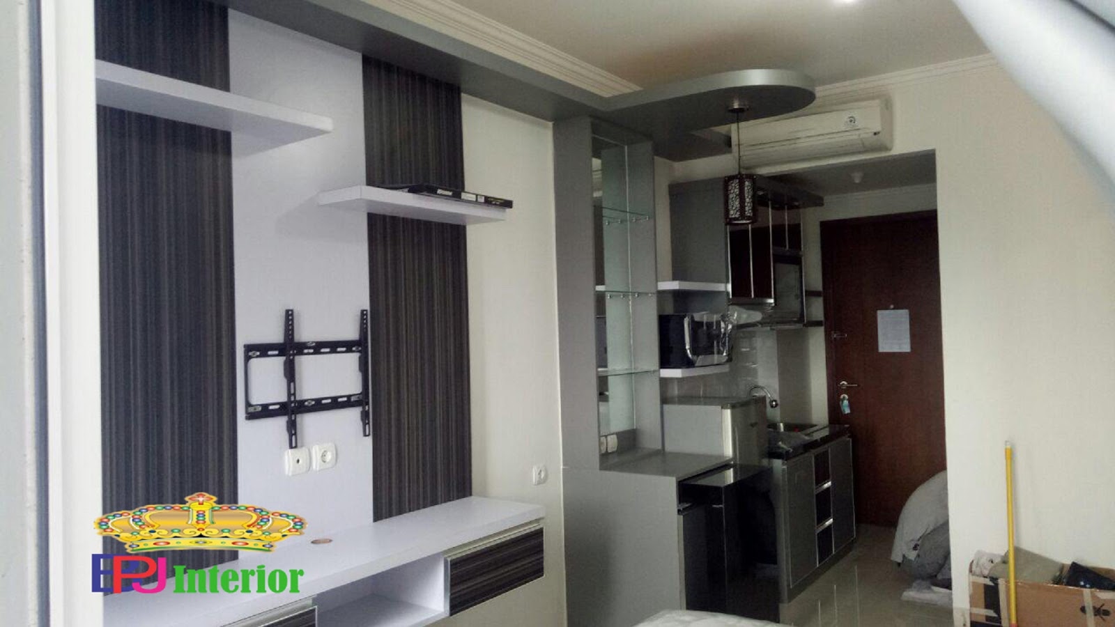 Detail Desain Minimalis Apartemen Studio Nomer 34