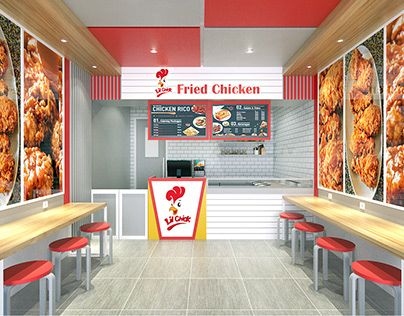 Detail Desain Outlet Fried Chicken Nomer 9