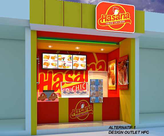 Detail Desain Outlet Fried Chicken Nomer 4