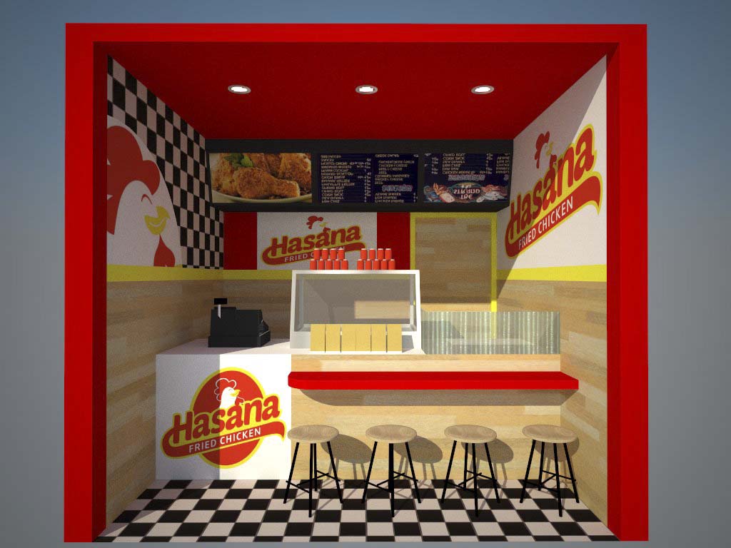 Detail Desain Outlet Fried Chicken Nomer 6