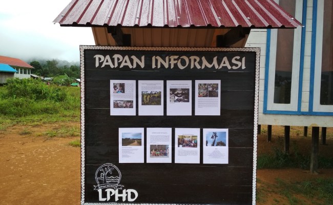 Detail Desain Papan Informasi Nomer 16