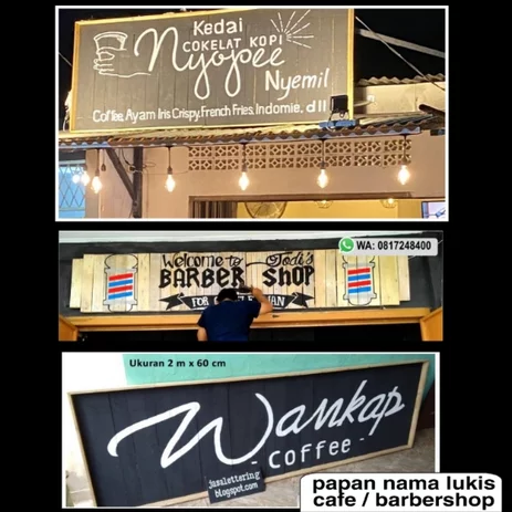 Detail Desain Papan Nama Nomer 15