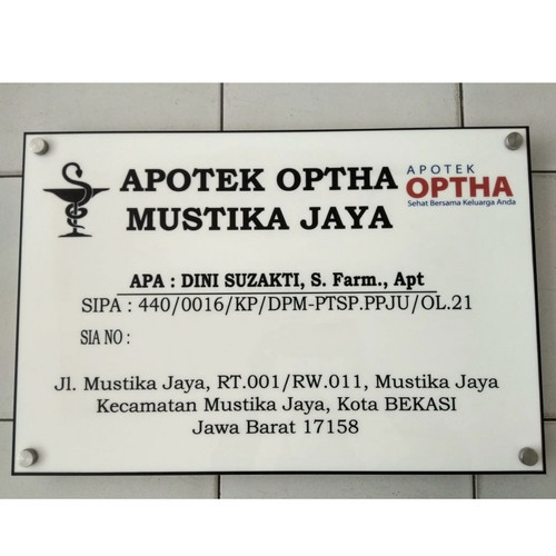 Desain Papan Nama Apotek - KibrisPDR