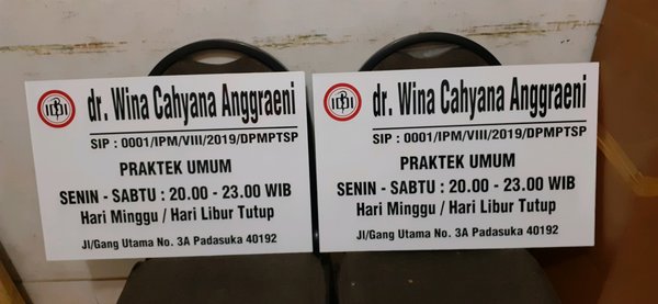 Detail Desain Papan Nama Apotek Nomer 19