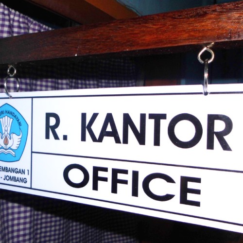 Detail Desain Papan Nama Ruangan Kantor Nomer 14