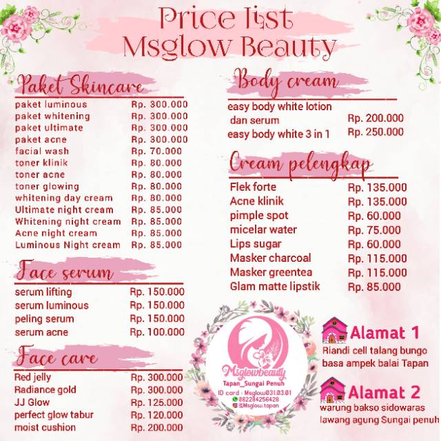 Detail Desain Price List Online Nomer 32