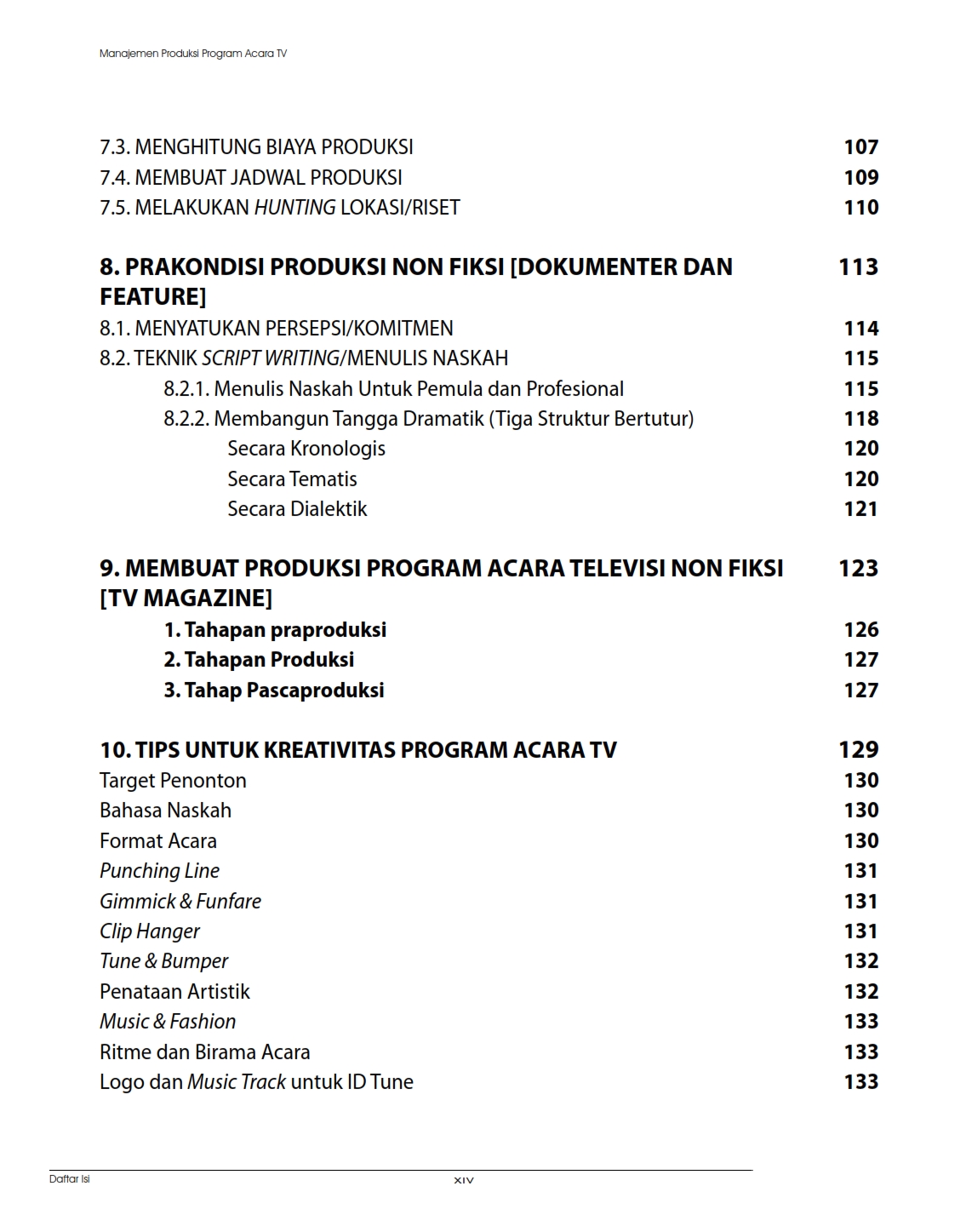 Detail Desain Produksi Program Acara Tv Nomer 26