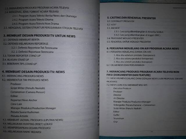 Detail Desain Produksi Program Acara Tv Nomer 40