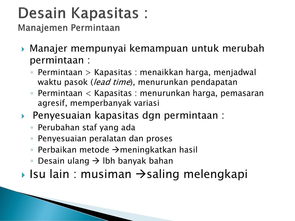 Detail Desain Proses Dan Kapasitas Nomer 2