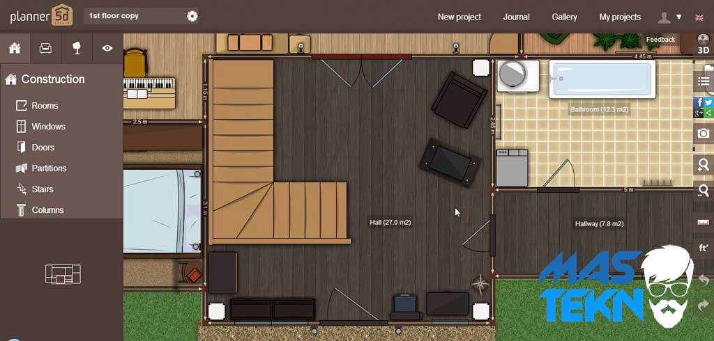 Detail Desain Rumah 3d Online Nomer 38