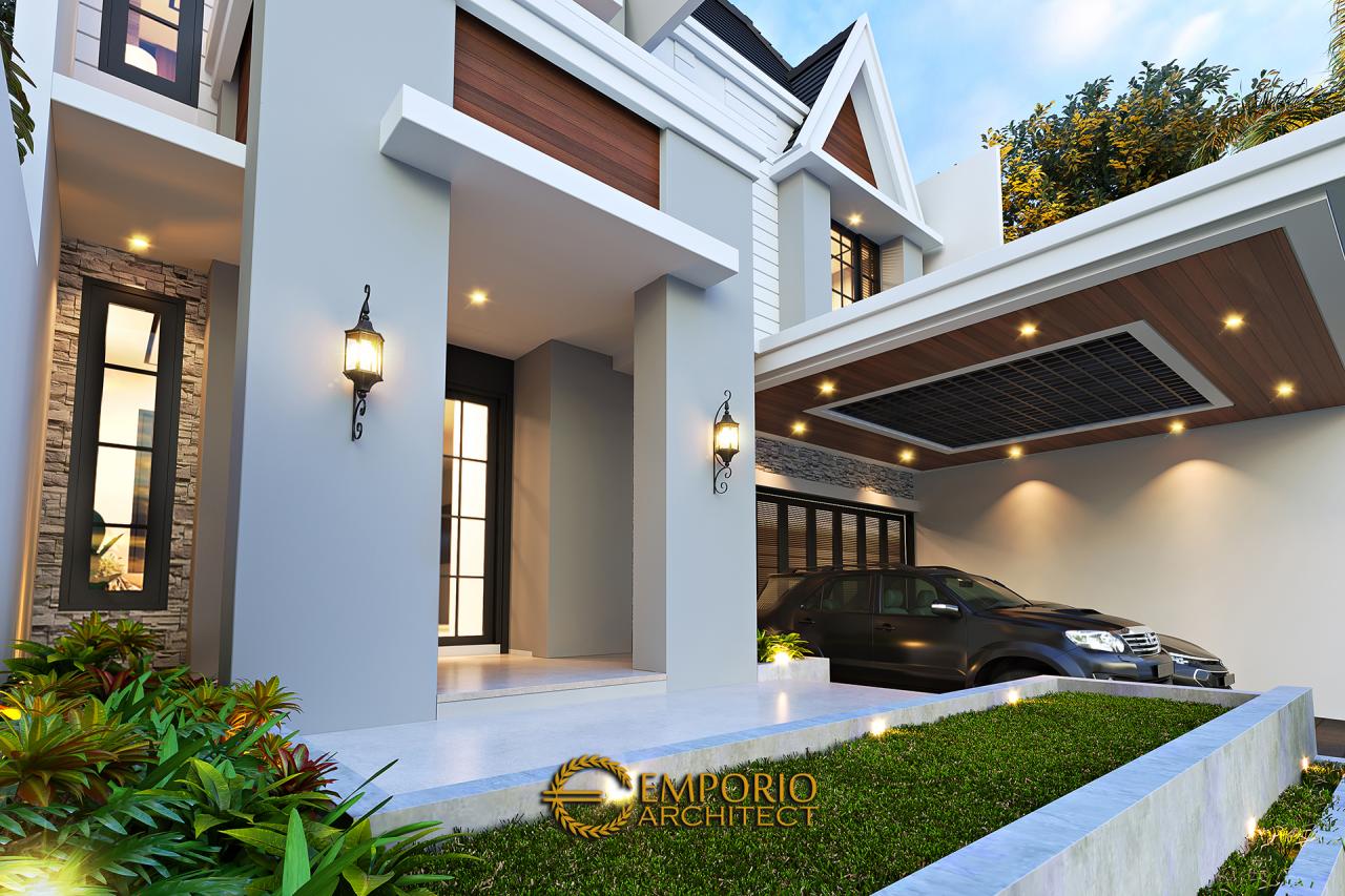 Detail Desain Rumah American Classic Nomer 19