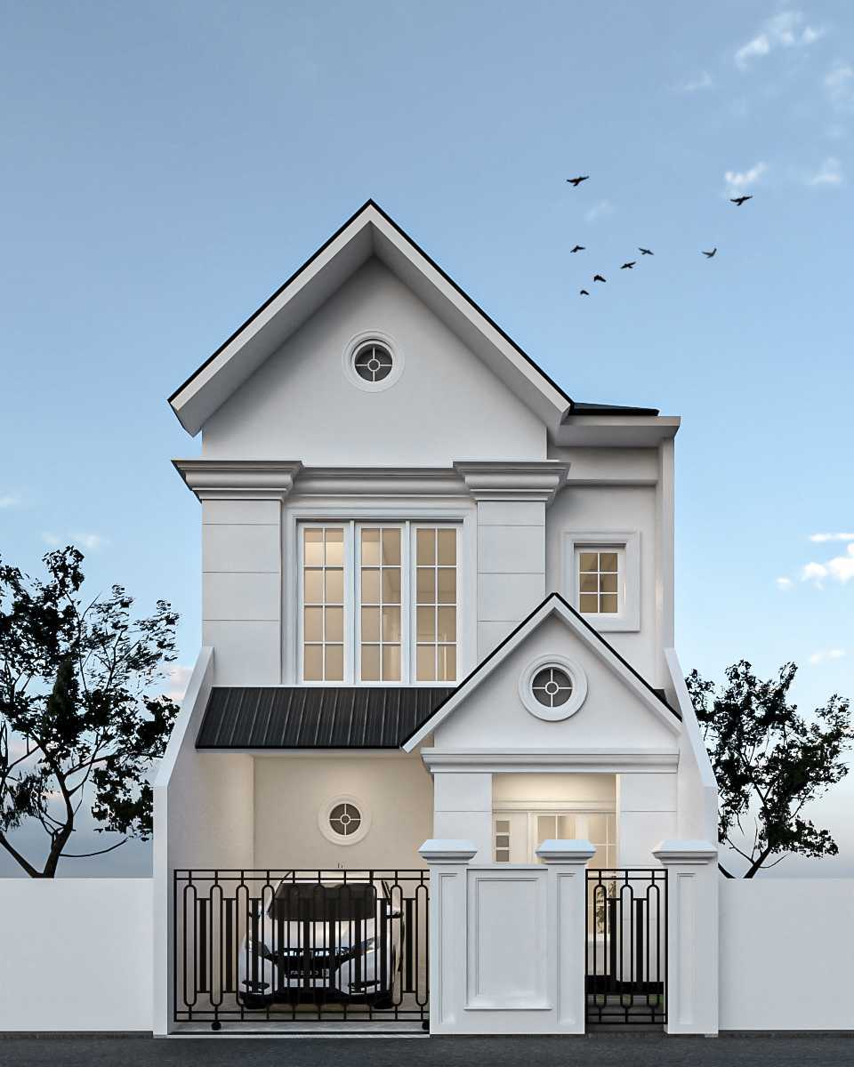 Detail Desain Rumah American Classic Nomer 32