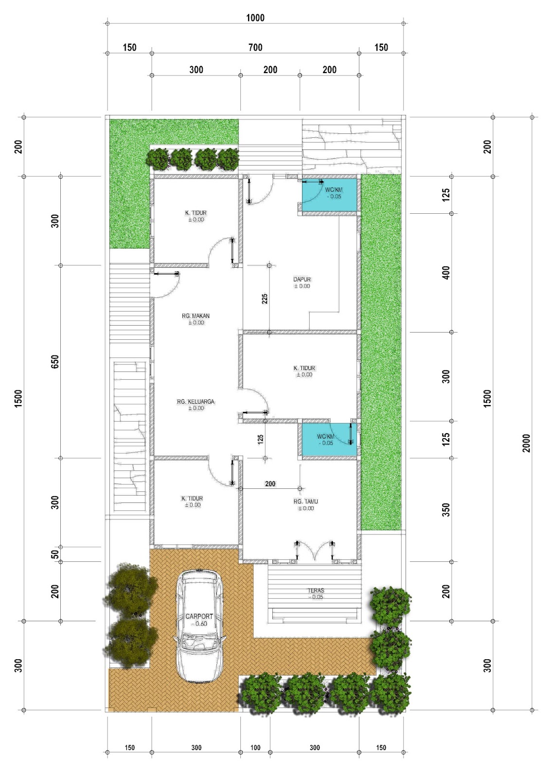 Detail Desain Rumah Bentuk Tanah Trapesium Nomer 20