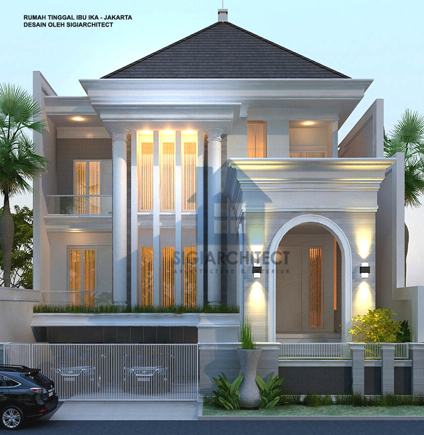 Detail Desain Rumah Classic Nomer 5