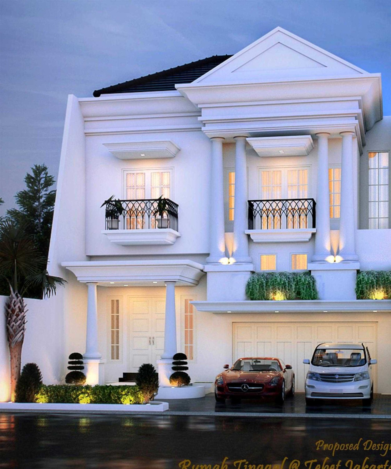 Detail Desain Rumah Classic Nomer 46