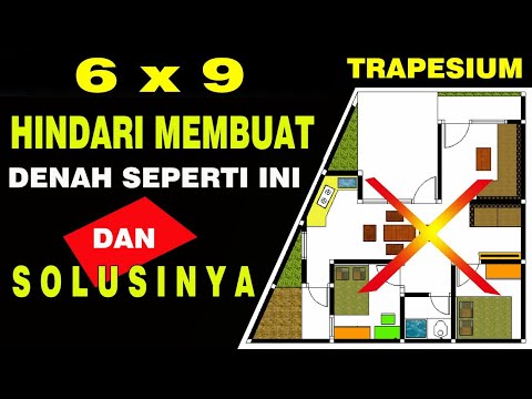 Detail Desain Rumah Di Tanah Trapesium Nomer 11