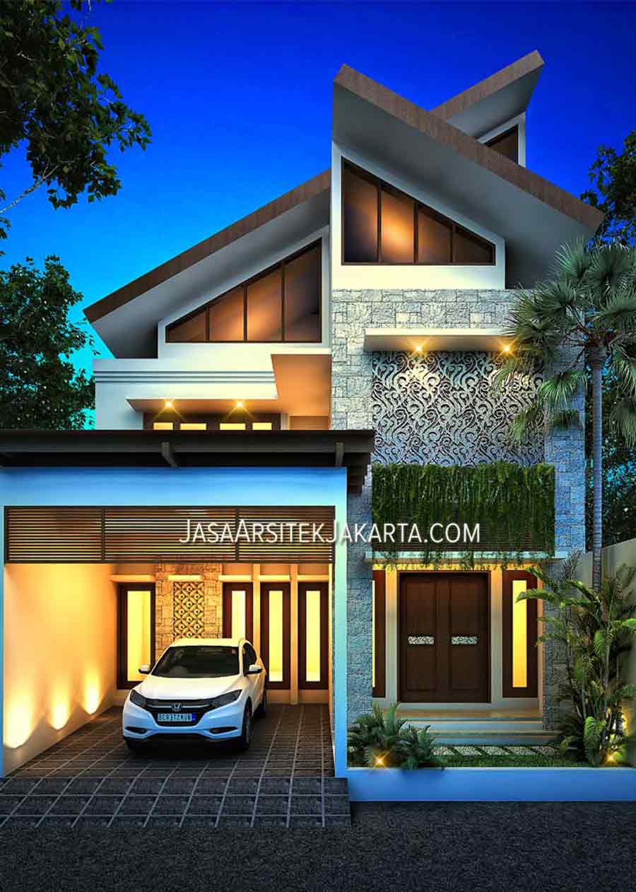 Detail Desain Rumah Di Tanah Trapesium Nomer 32