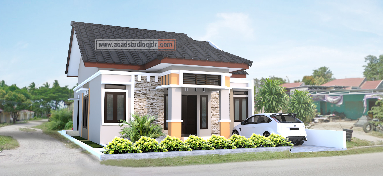 Detail Desain Rumah Di Tanah Trapesium Nomer 37