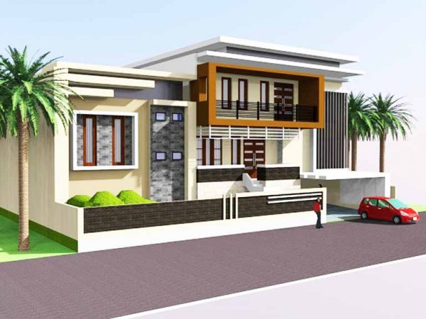 Detail Desain Rumah Gaya Amerika Modern Nomer 42