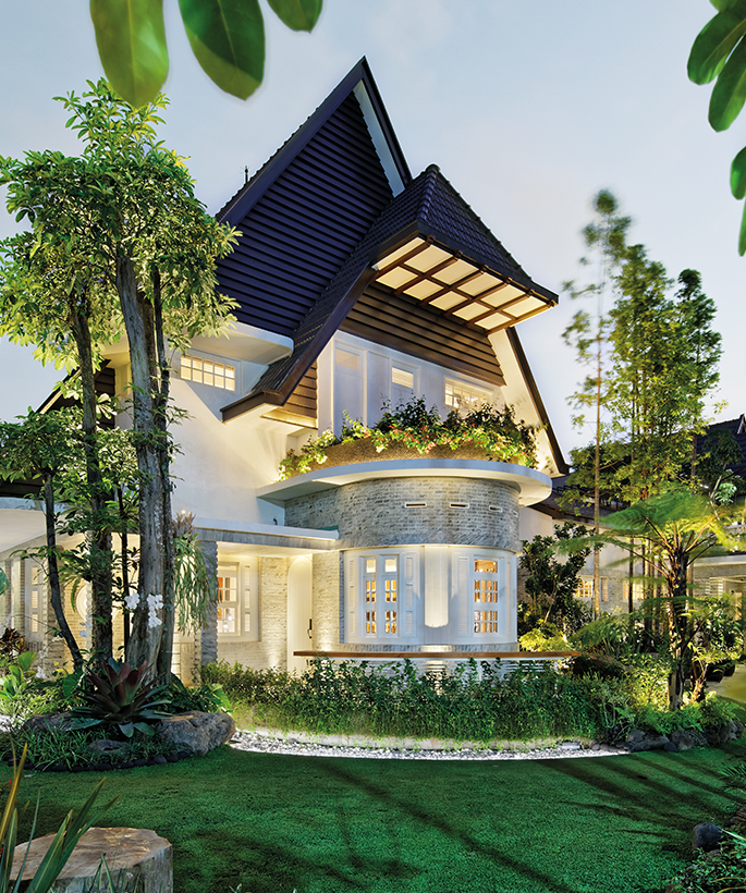 Detail Desain Rumah Gaya Eropa Nomer 39