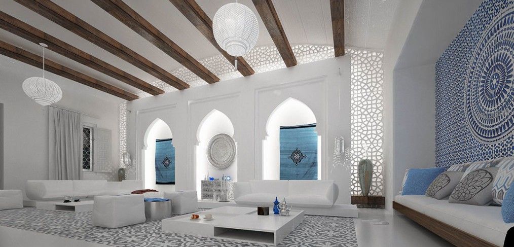 Detail Desain Rumah Gaya Maroko Nomer 17