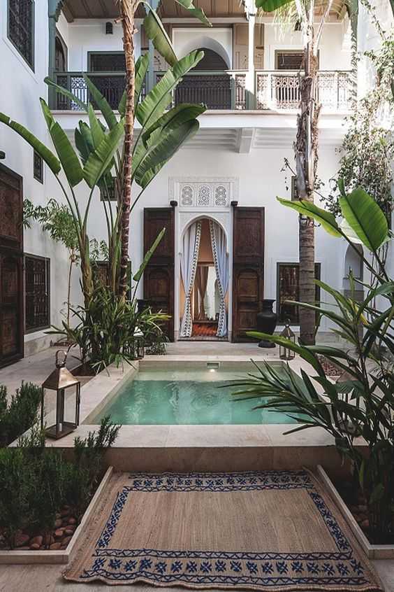 Detail Desain Rumah Gaya Maroko Nomer 19