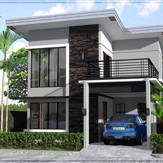 Detail Desain Rumah Gaya Minimalis Nomer 2