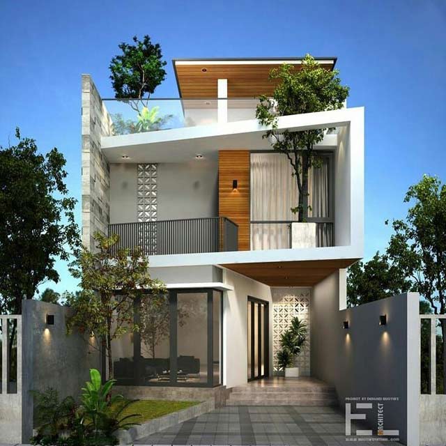 Detail Desain Rumah Gaya Minimalis Nomer 8