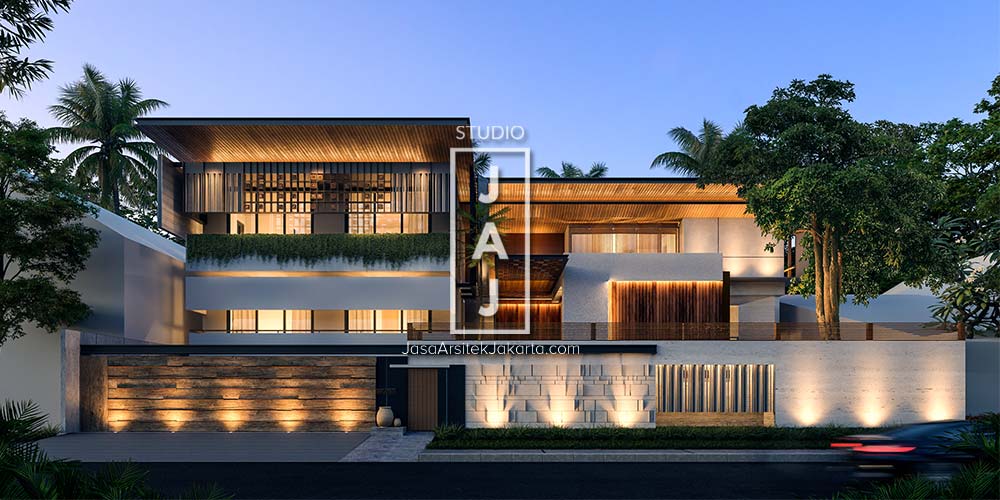 Detail Desain Rumah Gaya Resort Nomer 16