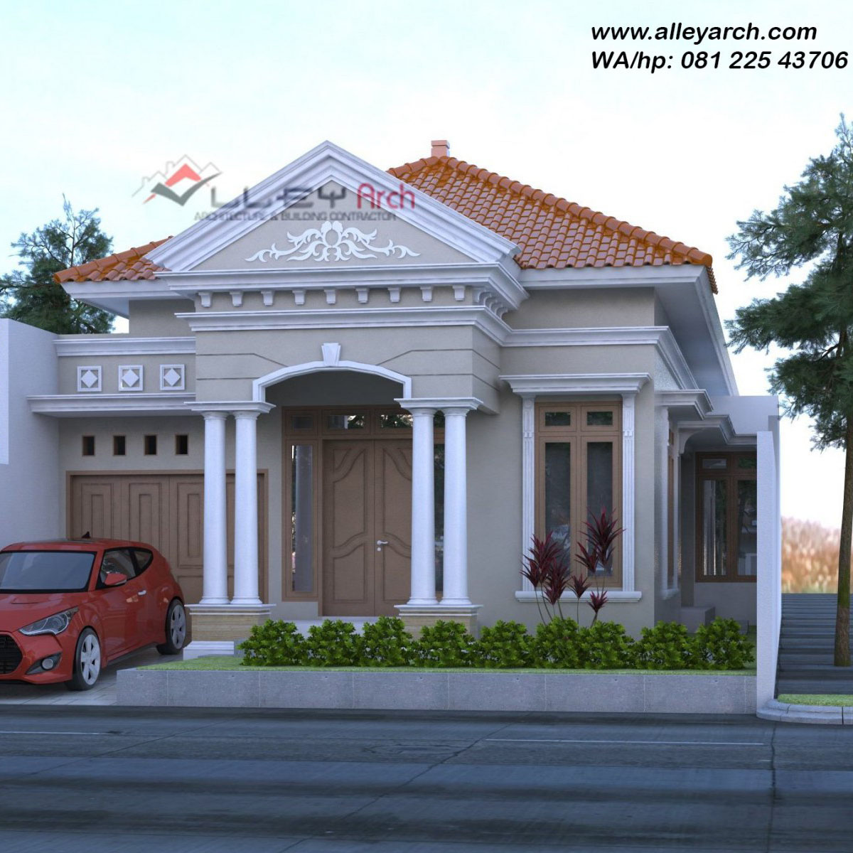 Detail Desain Rumah Gaya Resort Nomer 33