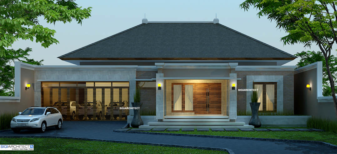 Detail Desain Rumah Gaya Resort Nomer 46