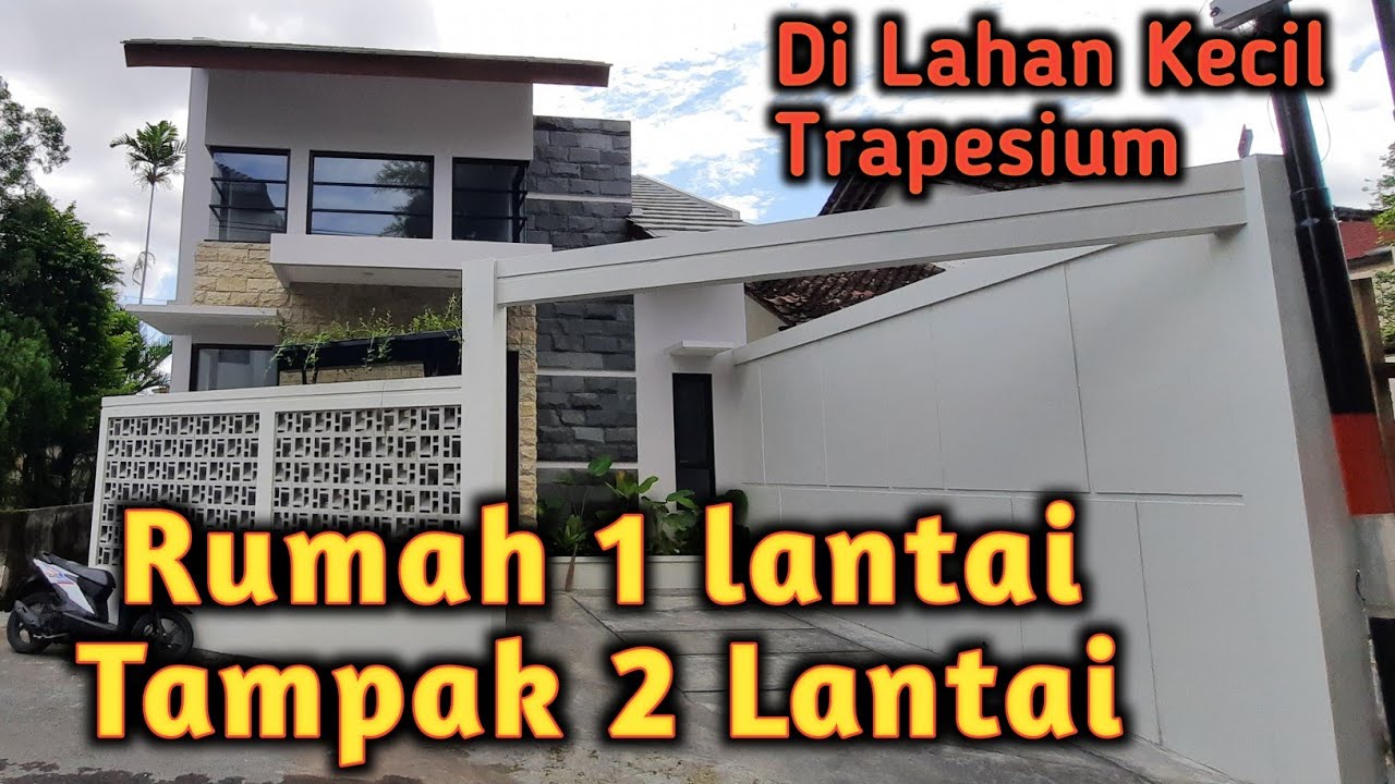 Detail Desain Rumah Lahan Trapesium Nomer 36