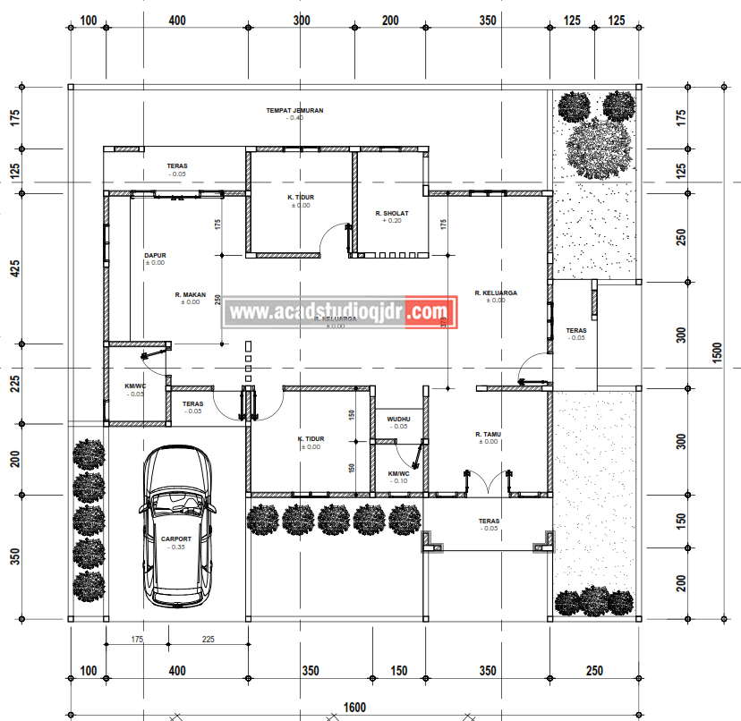 Detail Desain Rumah Lahan Trapesium Nomer 40