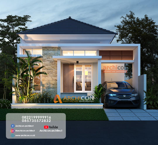 Detail Desain Rumah Minimalis Dengan Biaya 100 Juta Nomer 26