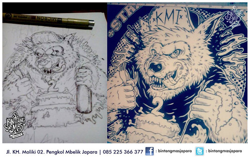 Detail Desain Sketsa Gambar Untuk Sablon Nomer 22