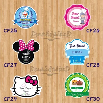 Detail Desain Stiker Makanan Online Nomer 15