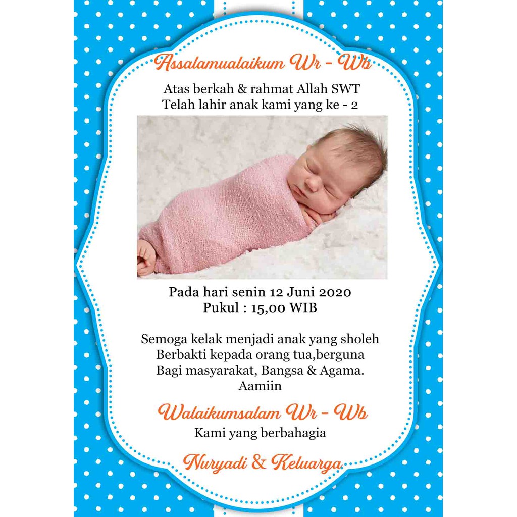 Detail Desain Undangan Selapanan Bayi Nomer 28