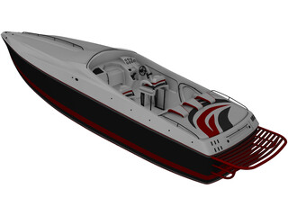 Detail Desain Warna Speed Boat Nomer 46