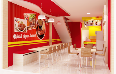 Detail Desain Warung Fried Chicken Nomer 34