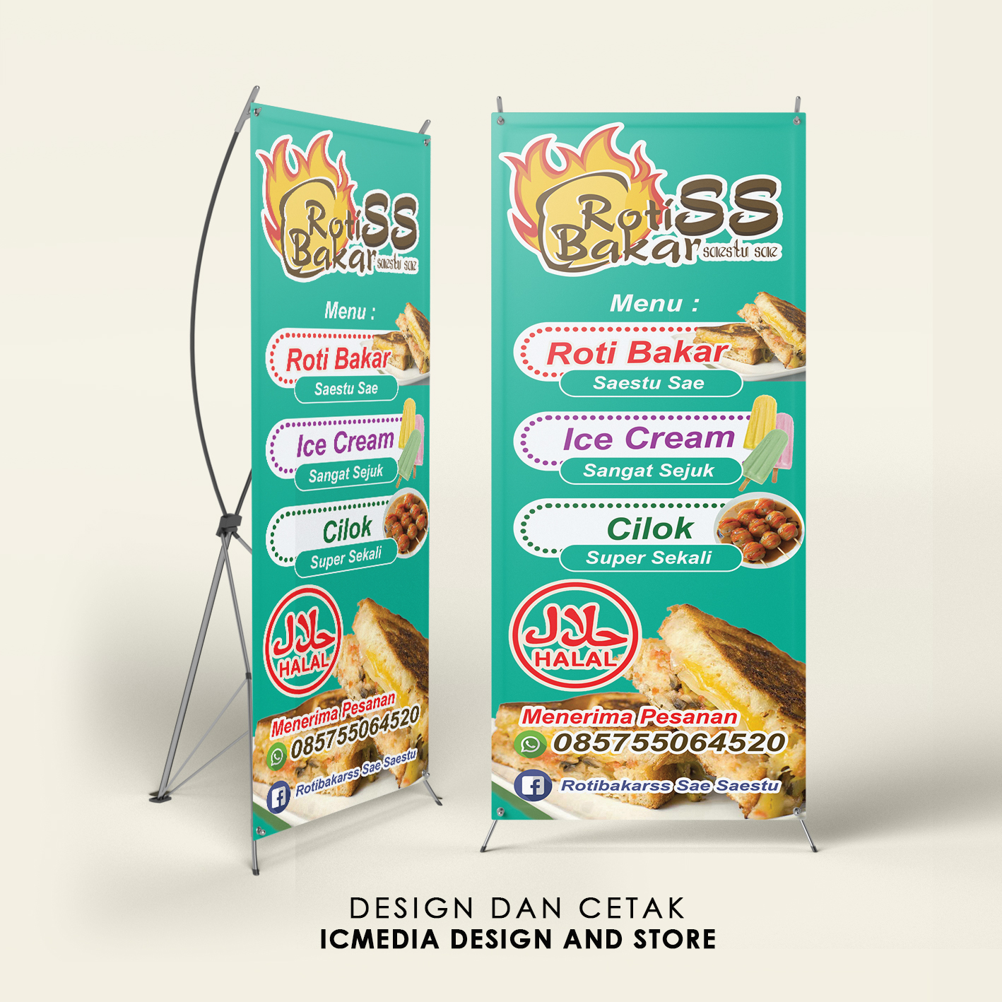 Detail Desain X Banner Online Nomer 24