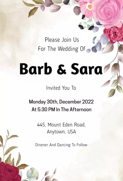 Detail Design And Create A Formal Invitation Card Template Nomer 2