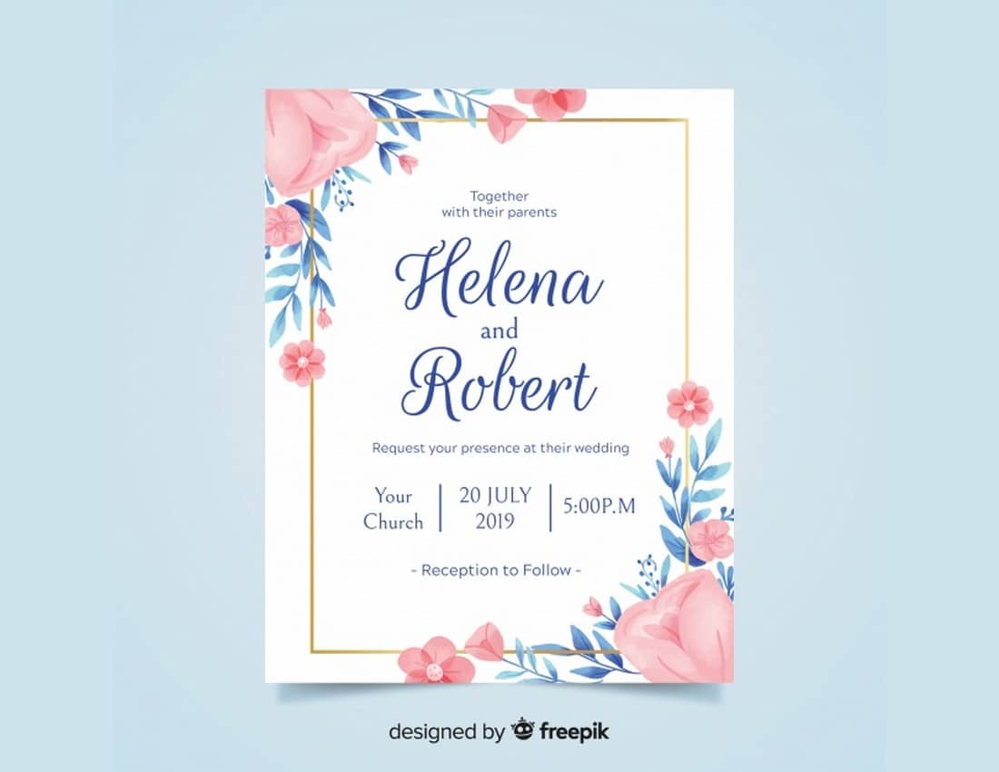 Detail Design And Create A Formal Invitation Card Template Nomer 12