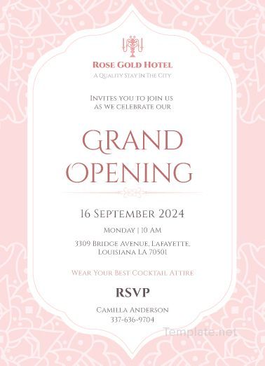 Detail Design And Create A Formal Invitation Card Template Nomer 15